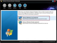 Windows Password Breaker  Professional screenshot